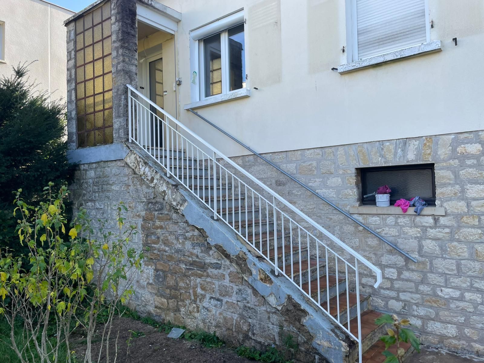 Rambarde d'escalier extérieur