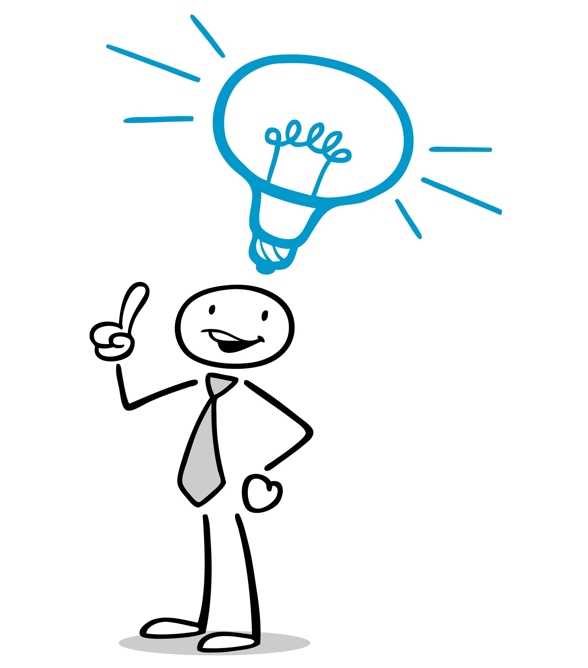 Une personne avec une solution