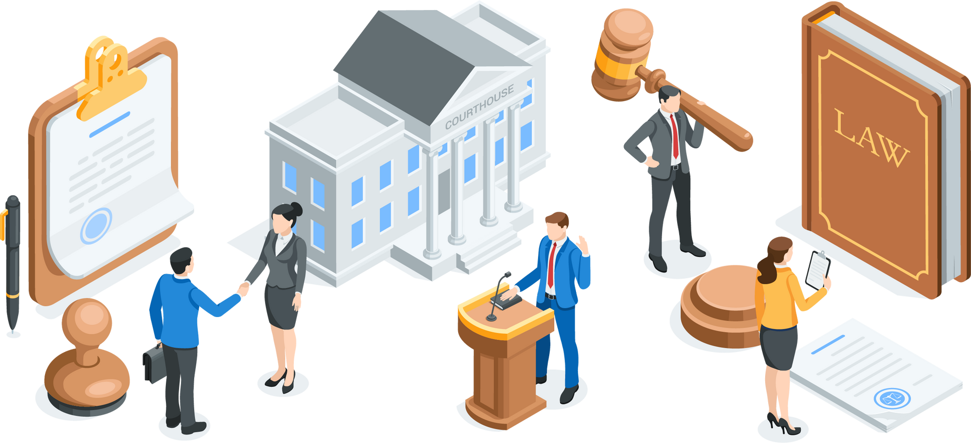 Le principe du métier d'avocat