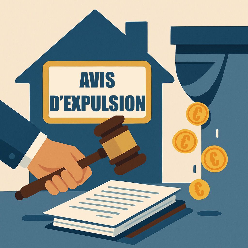 Des maisons émergeant de l'eau