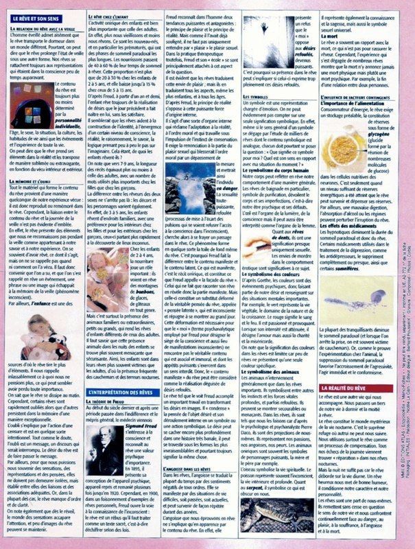 Mise en page d'un journal présentant plusieurs articles avec des photos de personnes, de nourriture et d'objets, organisés en plusieurs colonnes.