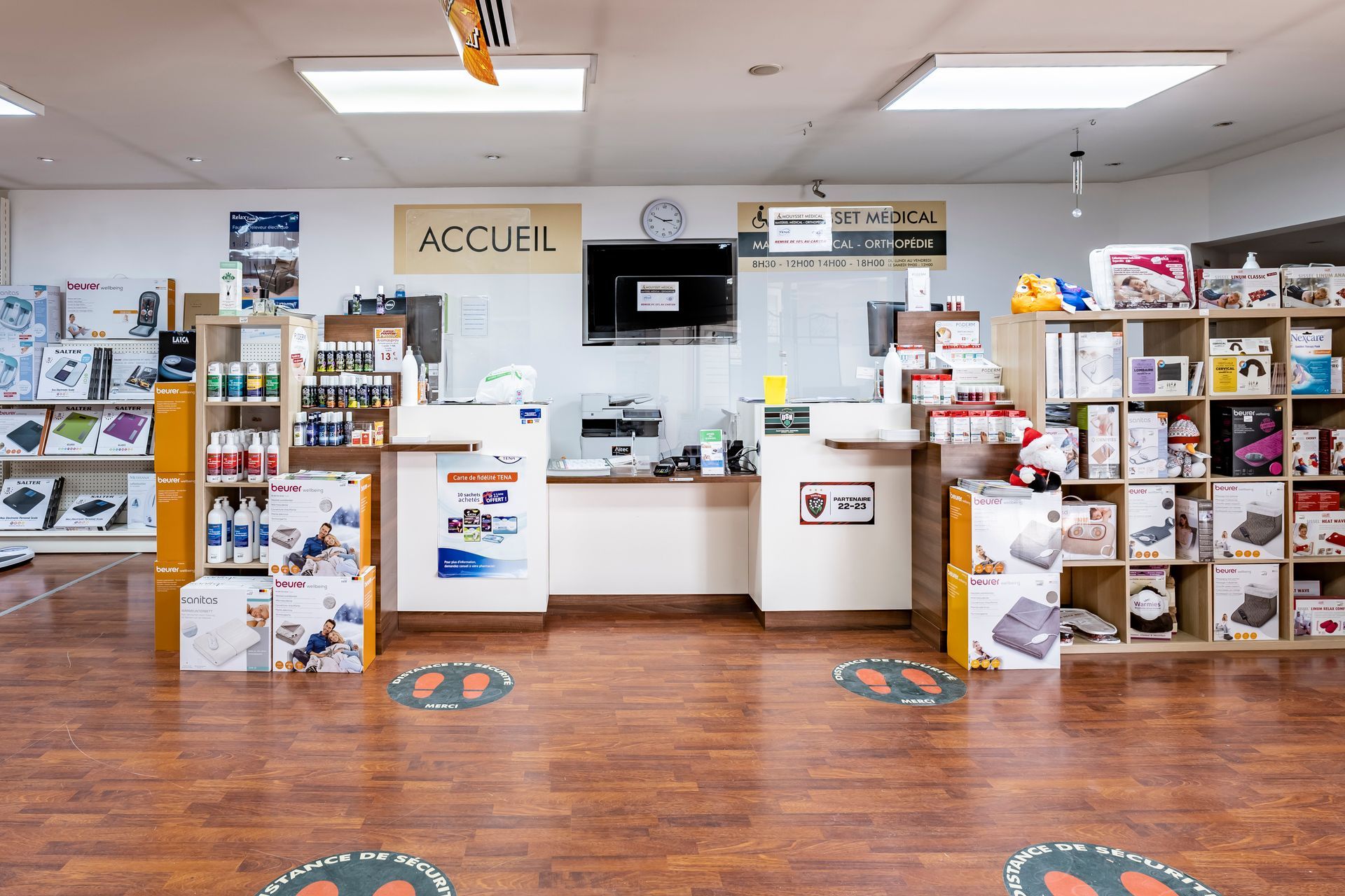 Accueil du magasin Mouysset Médical