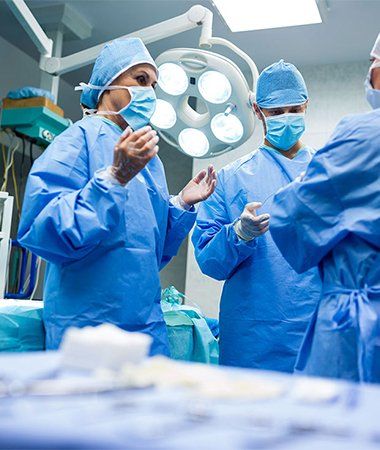 Vers la page hospitalisation Bloc opératoire