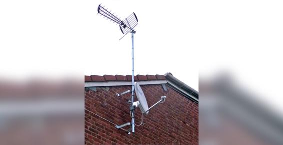 Installation hertzienne et satellite pour reception de la TNT  près de Lille, Douai et Orchies