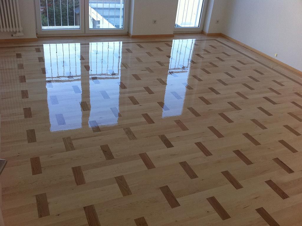 geölter Parkettboden