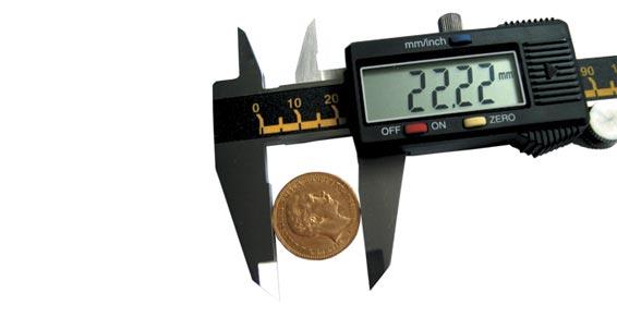 Mètre électronique pour pièces de monnaie - 75006 Paris