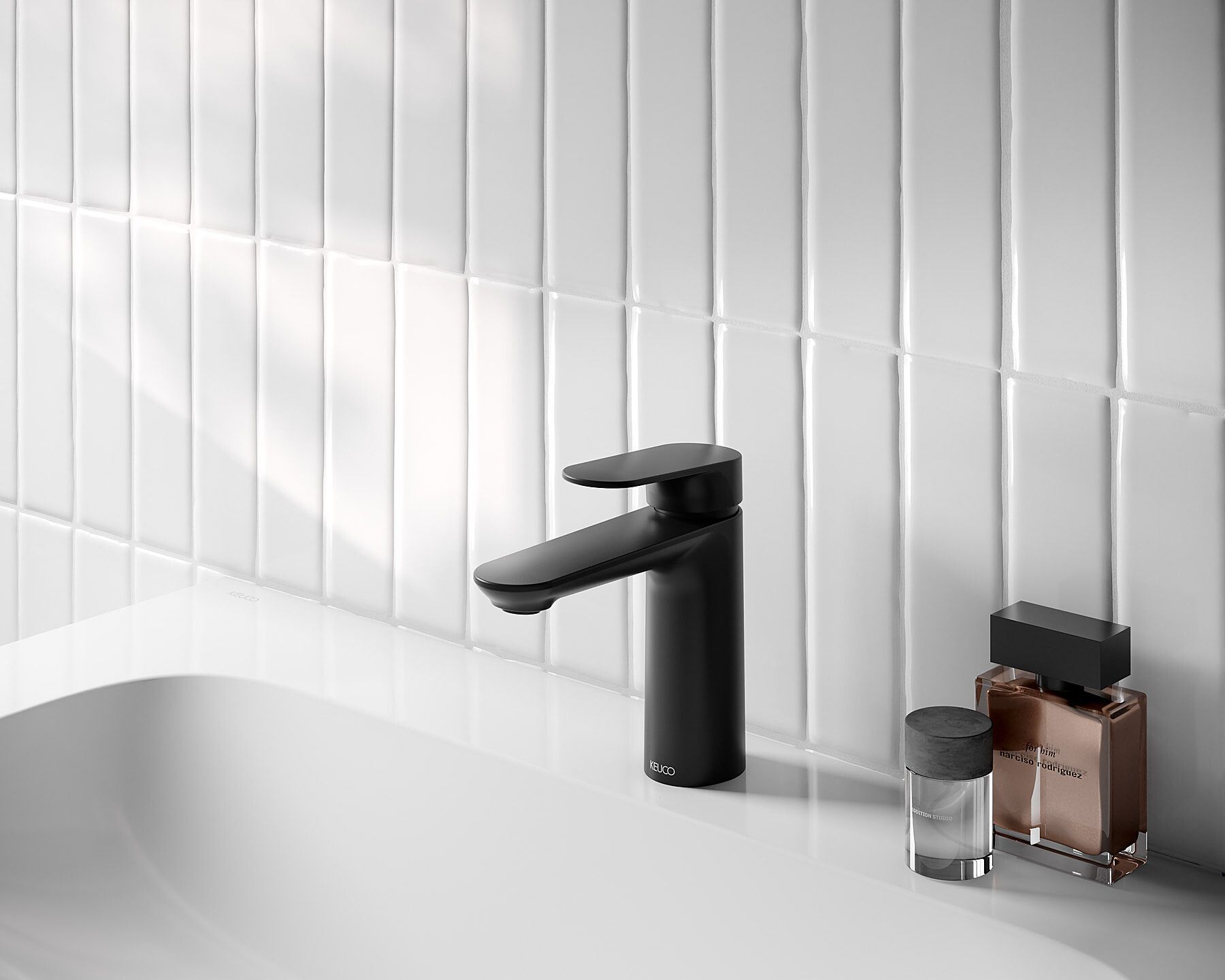 KEUCO IXMO 100 ELEMENTS schwarze Armatur