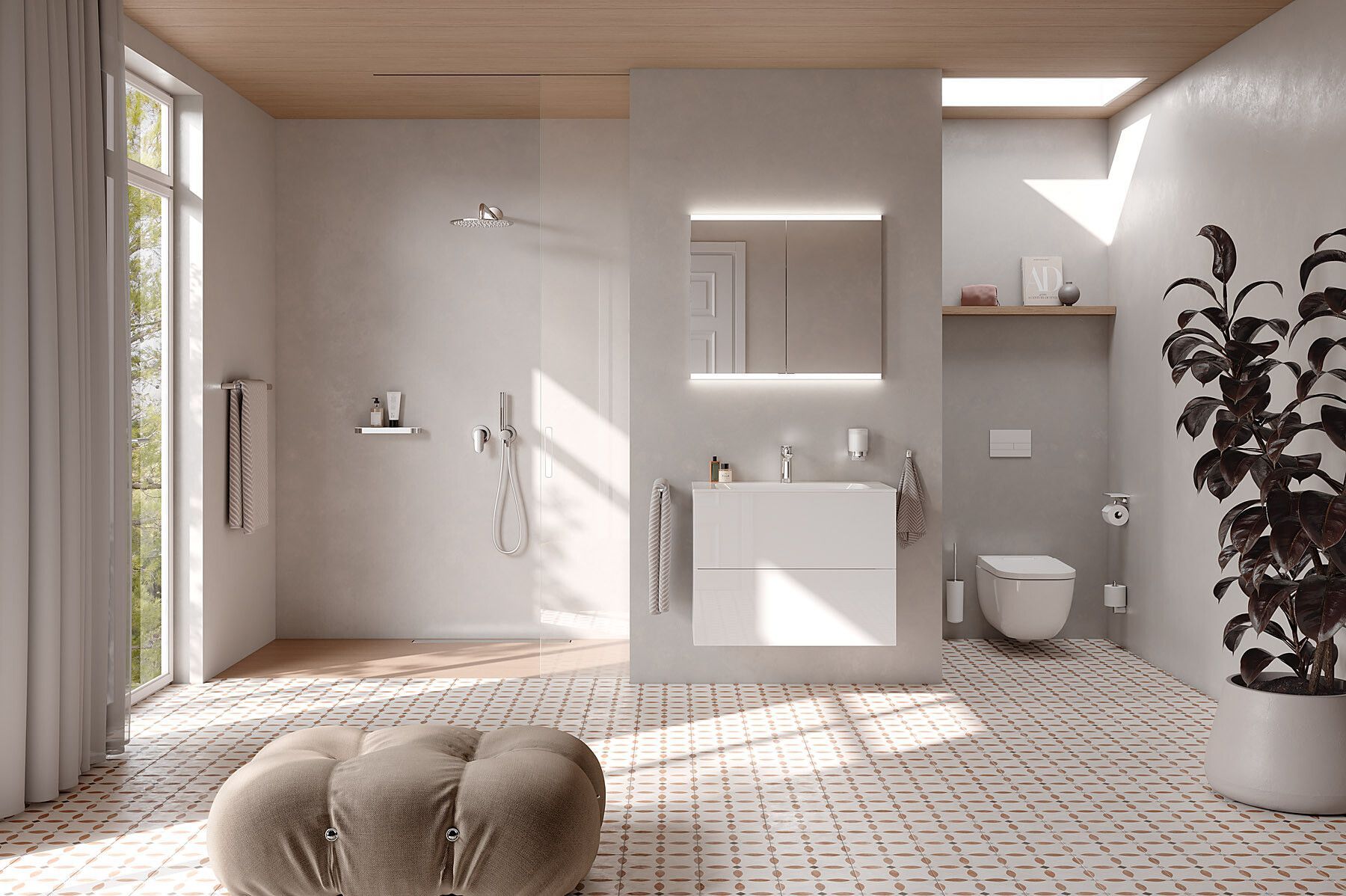 KEUCO IXMO 100 ELEMENTS - Kollektion in modernem Bad