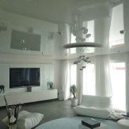 Spanndecken im Wohnzimmer 8