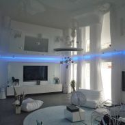Spanndecken im Wohnzimmer 10