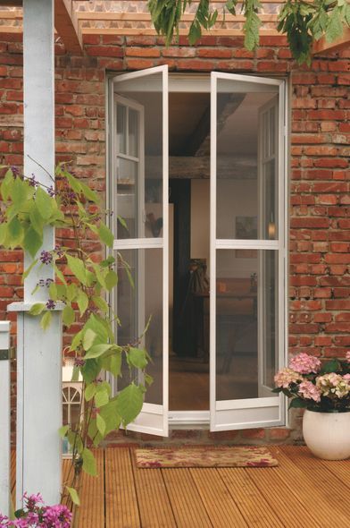 Insektenschutz-Doppel-Tür