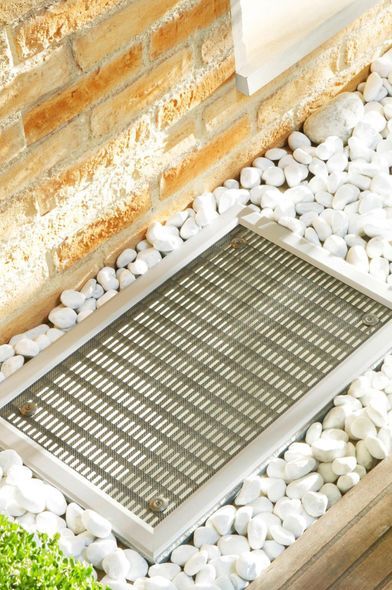 Insektenschutz-Lichtschachtabdeckung