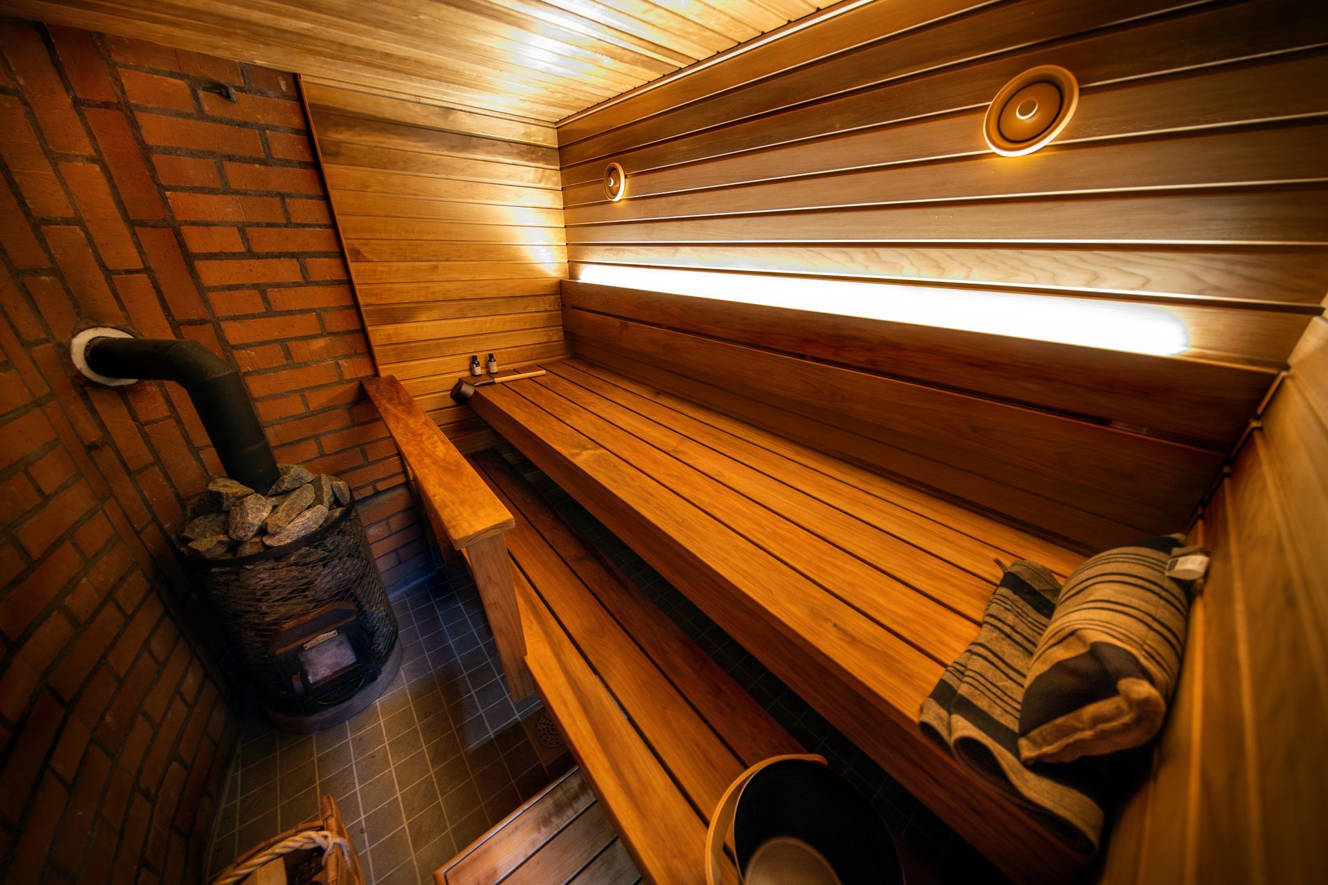 Kartano, Pori - Saunaremontti