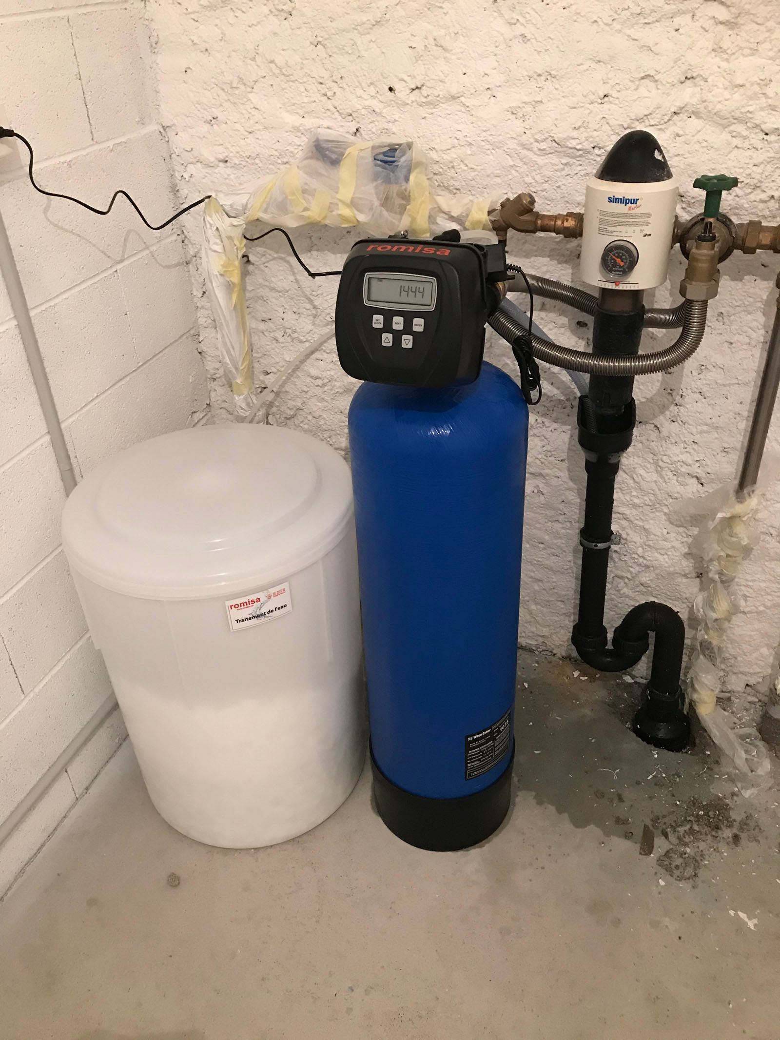 Adoucisseur - traitement d'eau - Romisa