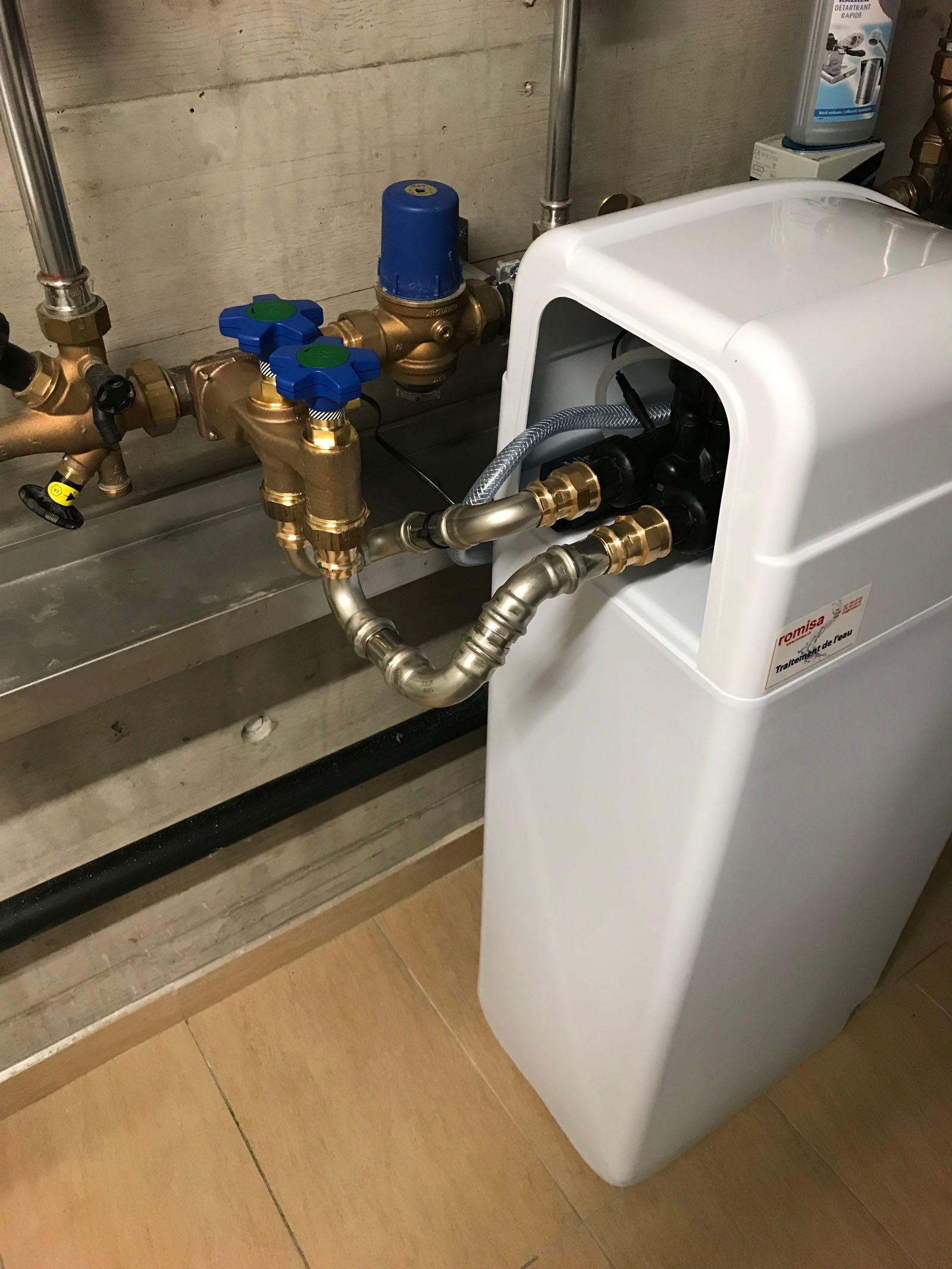 Adoucisseur - traitement d'eau - Romisa