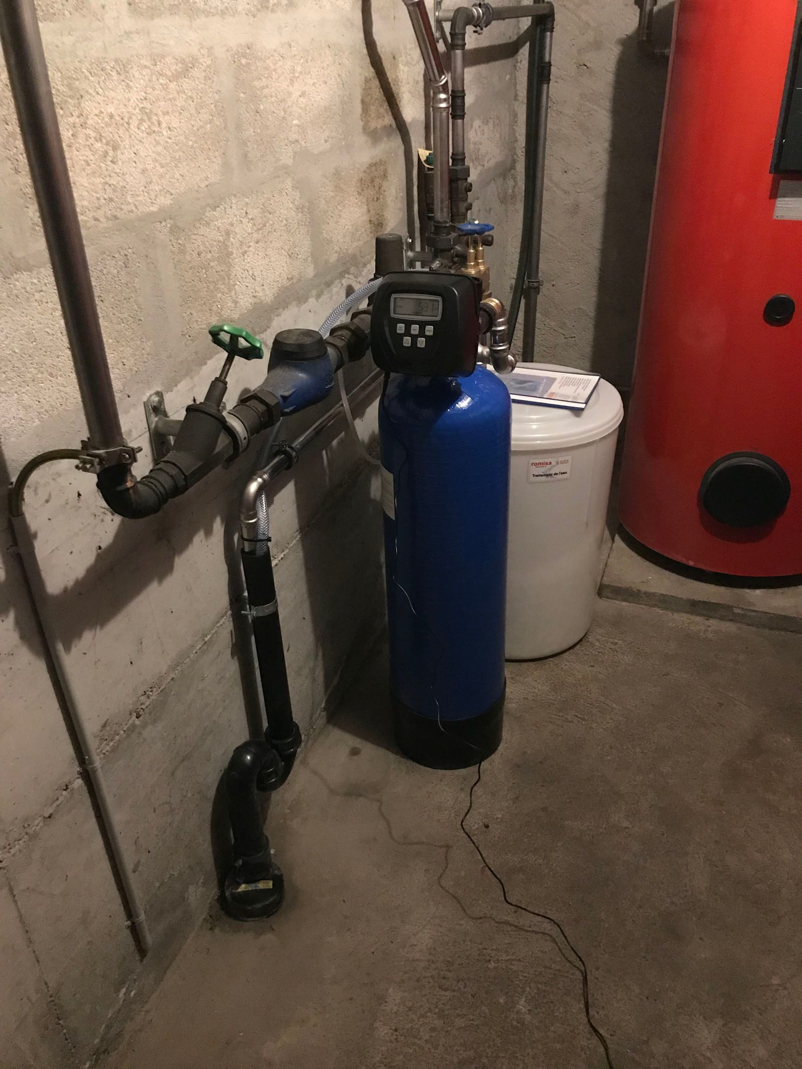 Adoucisseur - traitement d'eau - Romisa