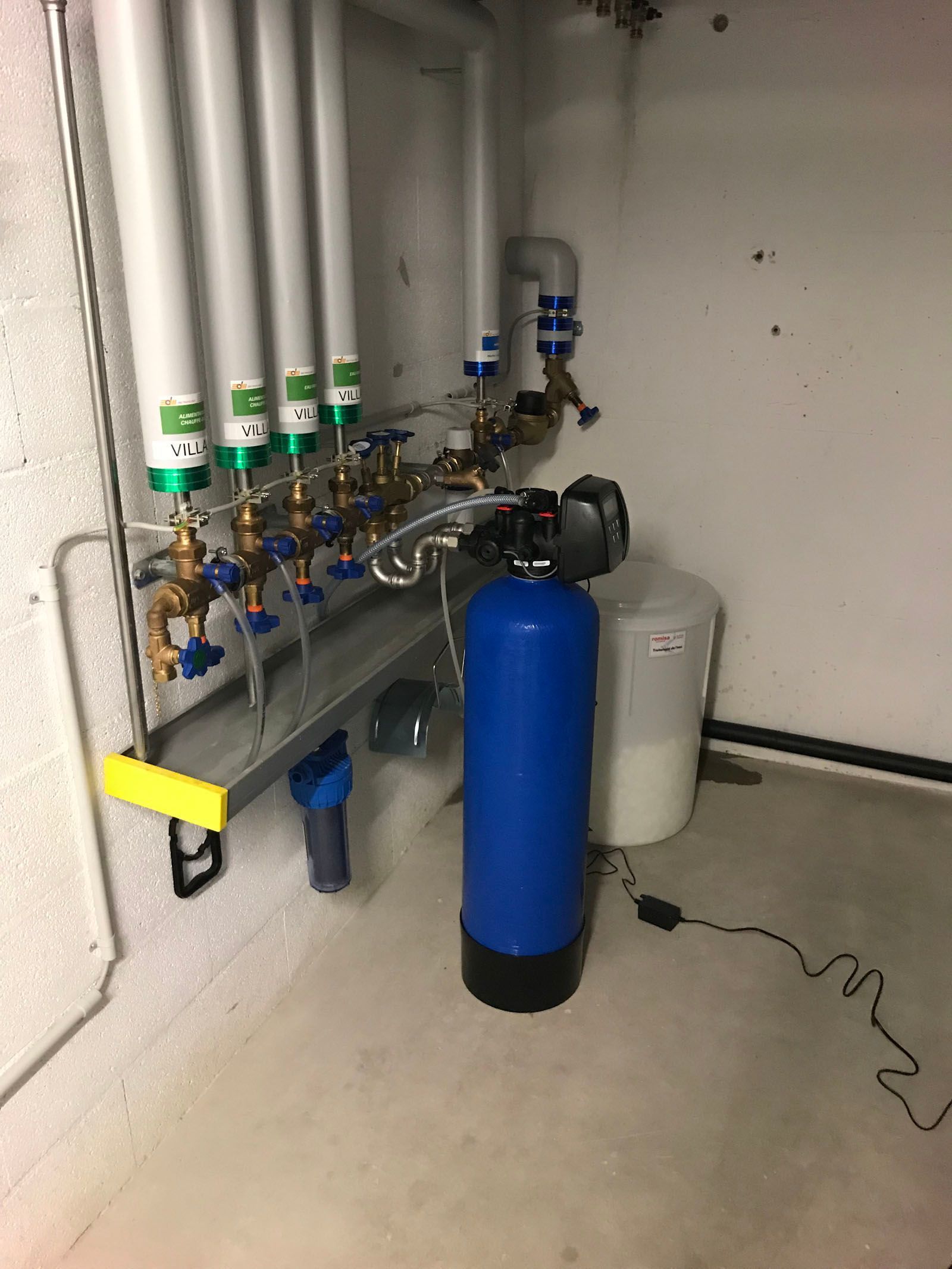 Adoucisseur - traitement d'eau - Romisa