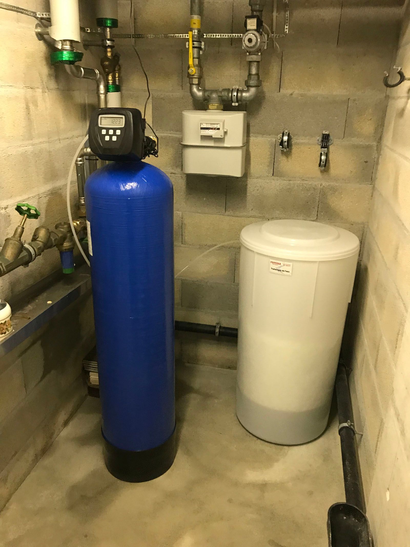 Adoucisseur - traitement d'eau - Romisa