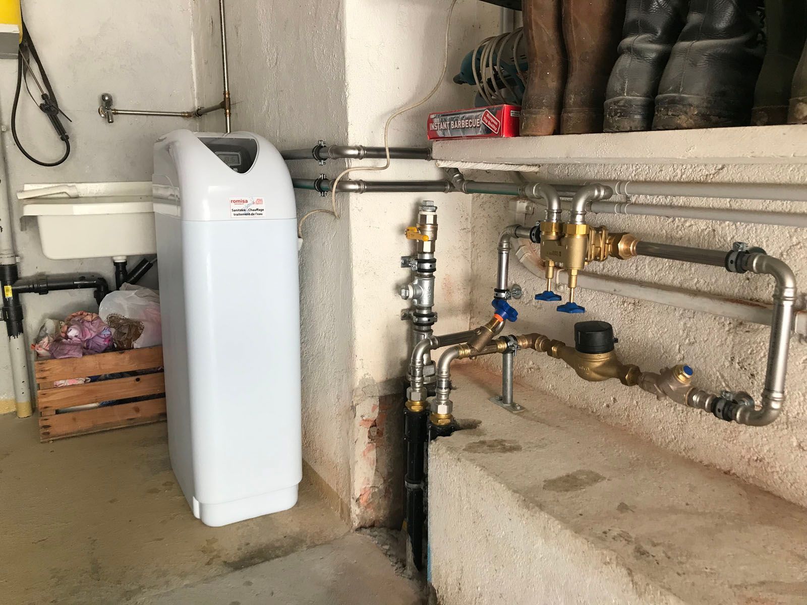 Adoucisseur - traitement d'eau - Romisa