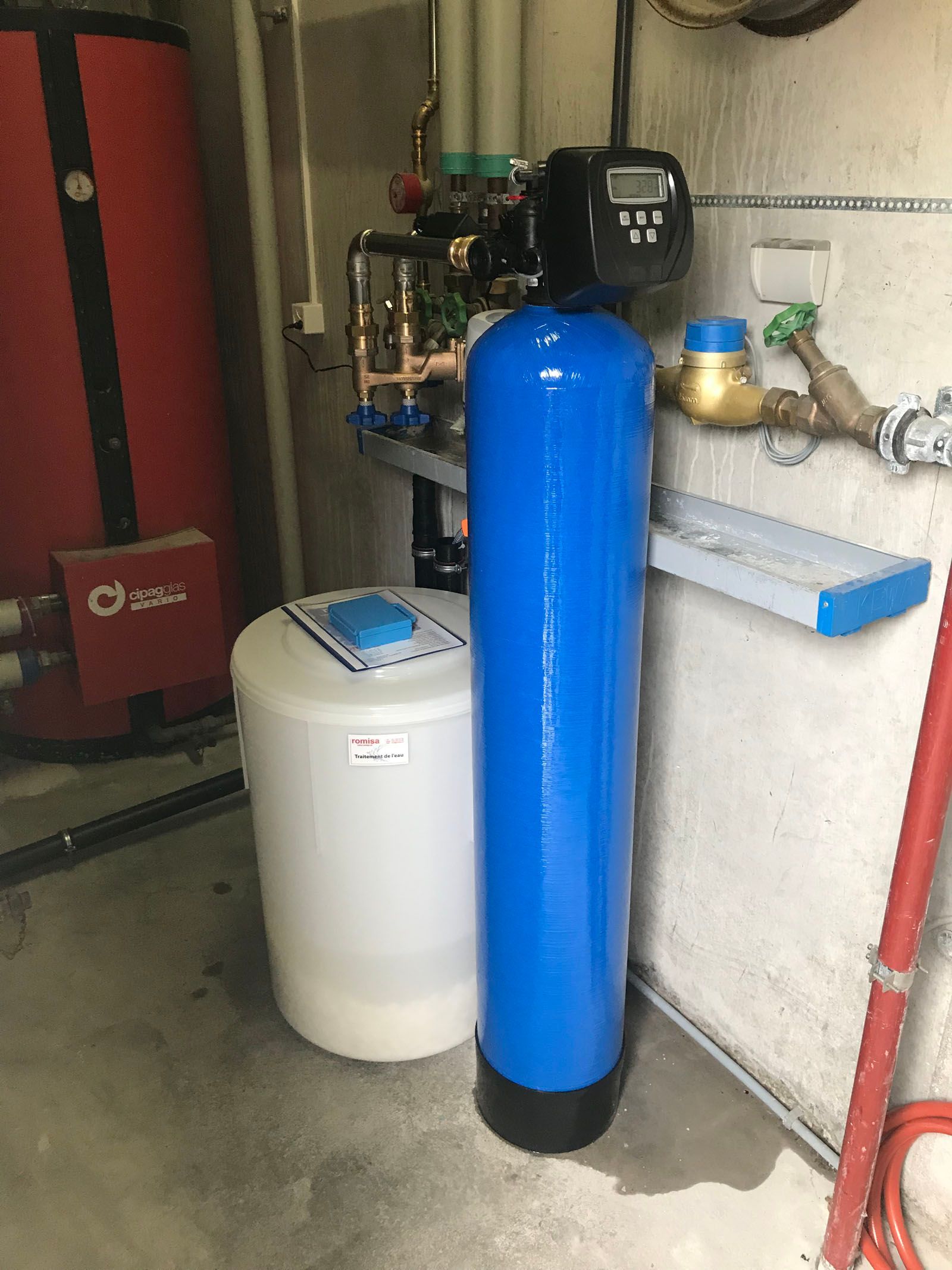 Adoucisseur - traitement d'eau - Romisa