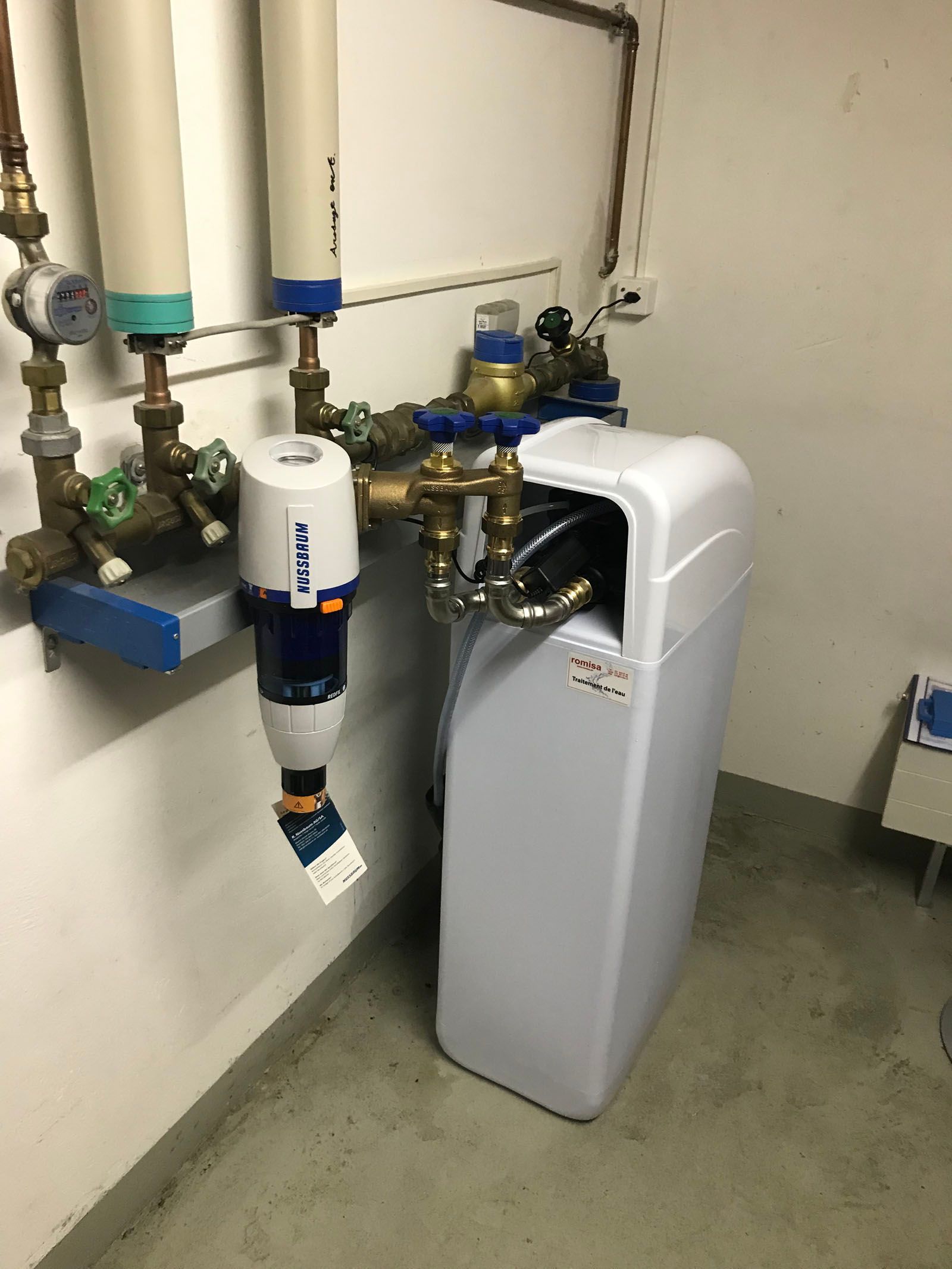Adoucisseur - traitement d'eau - Romisa