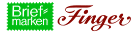 Logo Briefmarken Finger