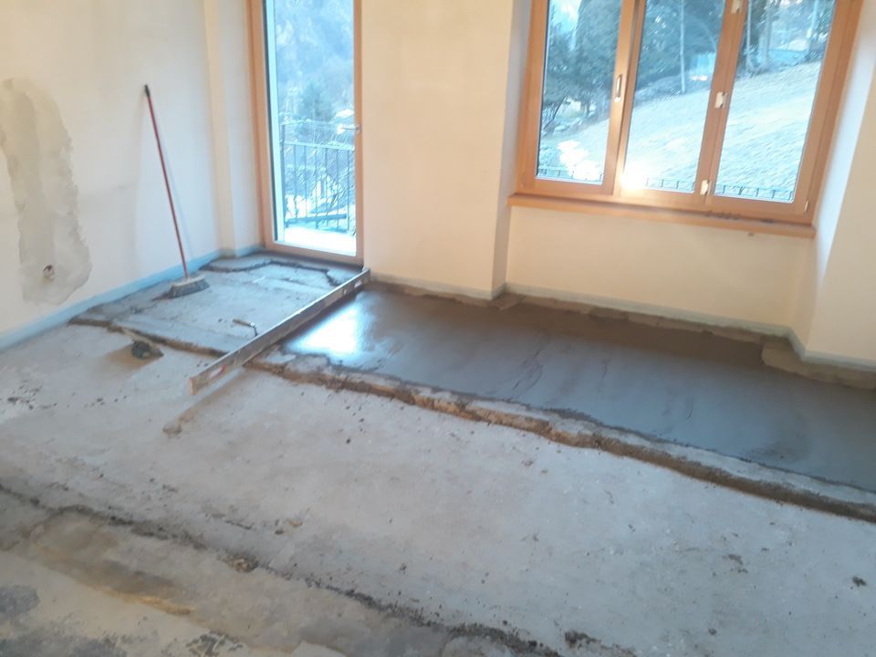 installazione pavimento