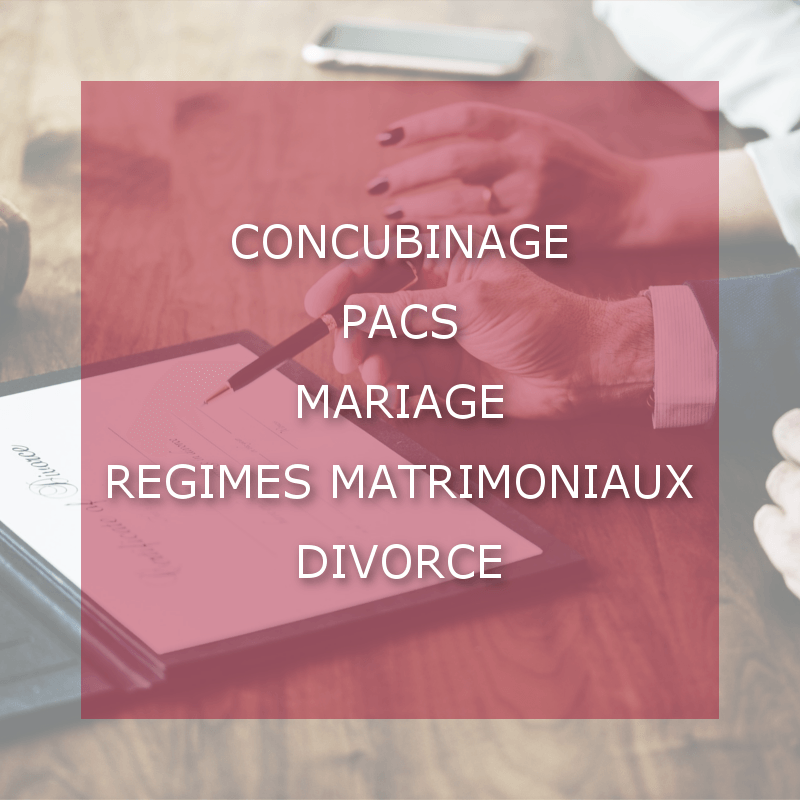 avocat belfort concubinage PACS mariage divorce