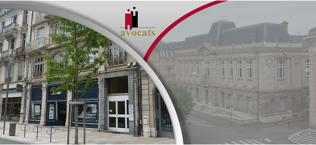Façade du cabinet d'avocat de Maître Prenat à Belfort