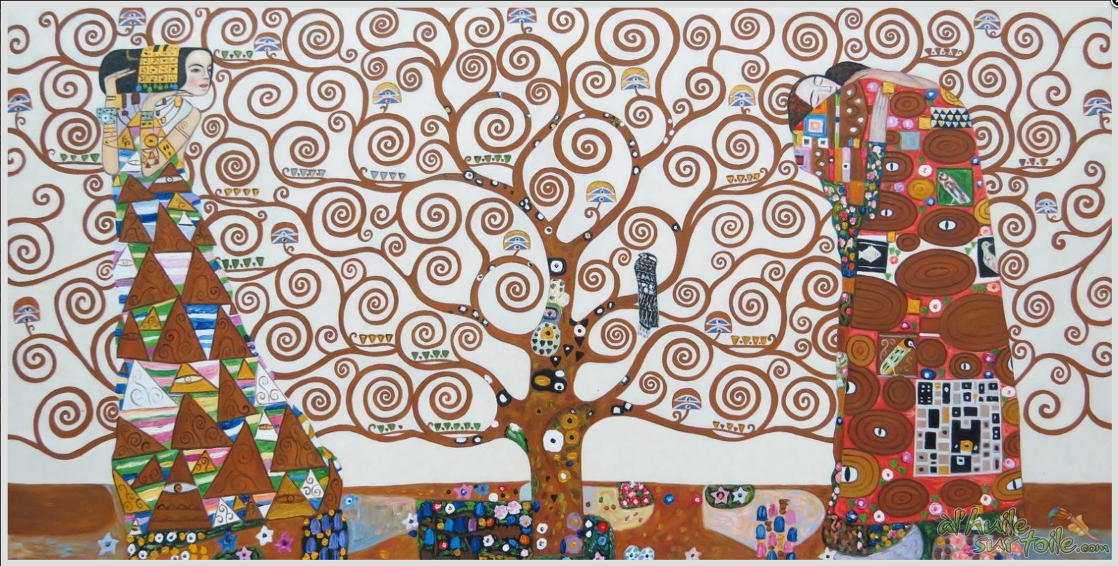 Le symbolique - L'Arbre de vie - Gustav Klimt