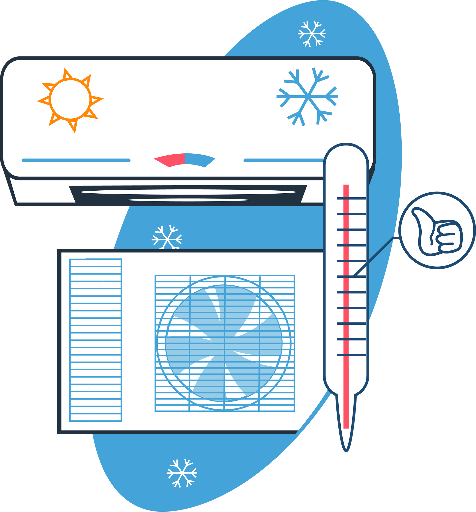 Systèmes de chauffage et climatisation en dessin - Page Chambre froide