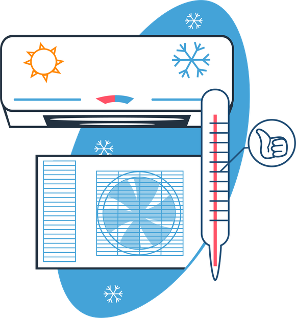 Systèmes de chauffage et climatisation en dessin - Page Accueil