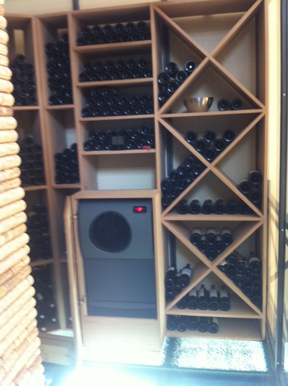 Climatiseur monobloc pour une cave à vin