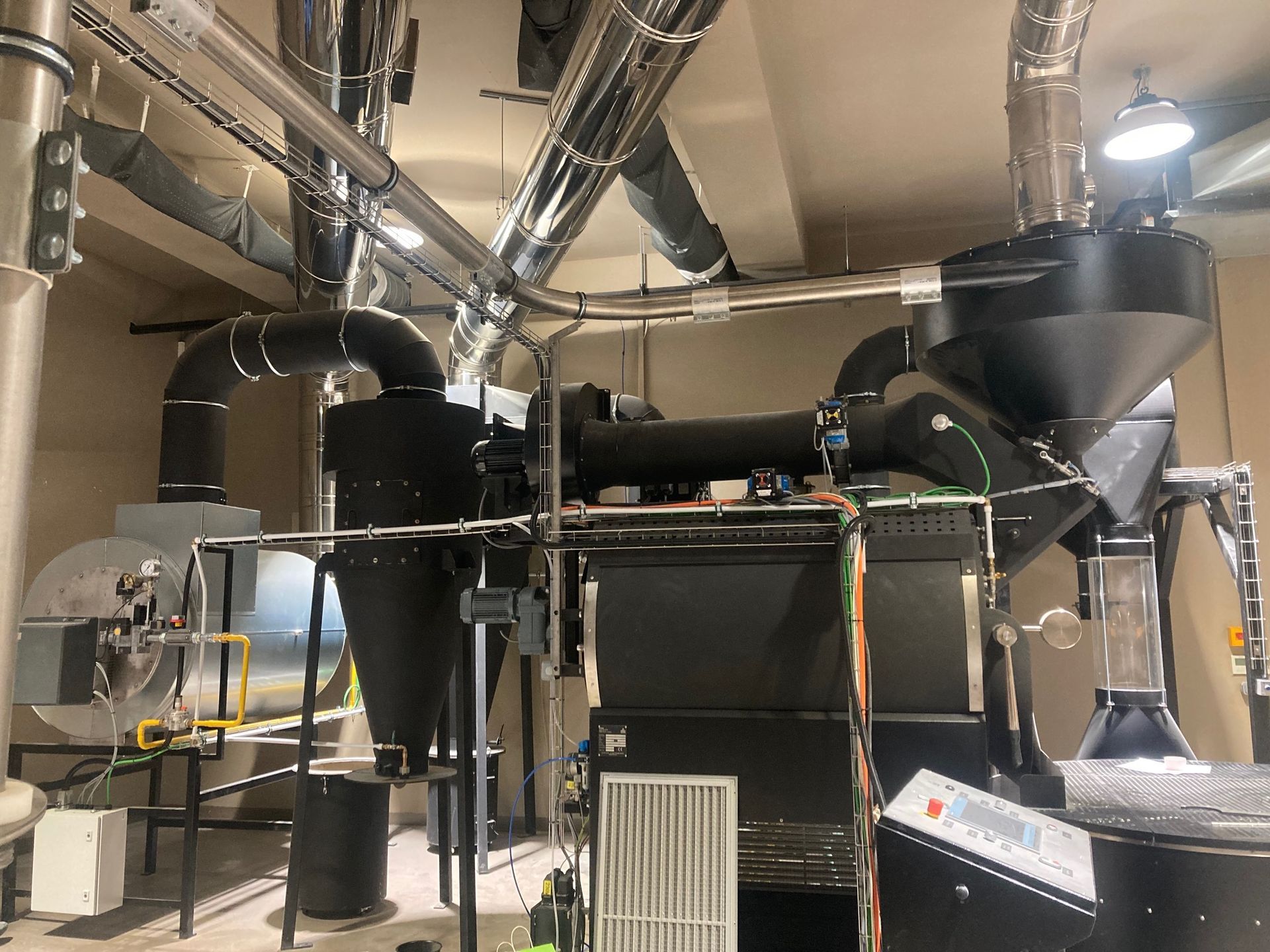 Système de climatisation gainable - atelier de textile
