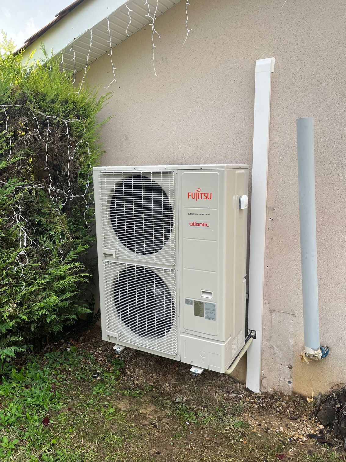 Groupe extérieur de pompe à chaleur air/eau