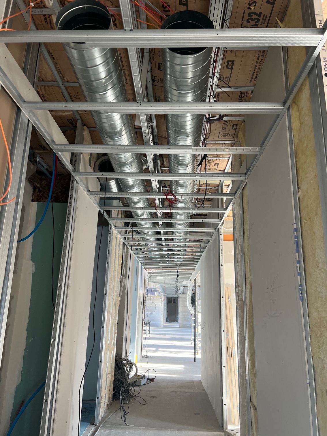 Réseaux de gaines VMC double flux