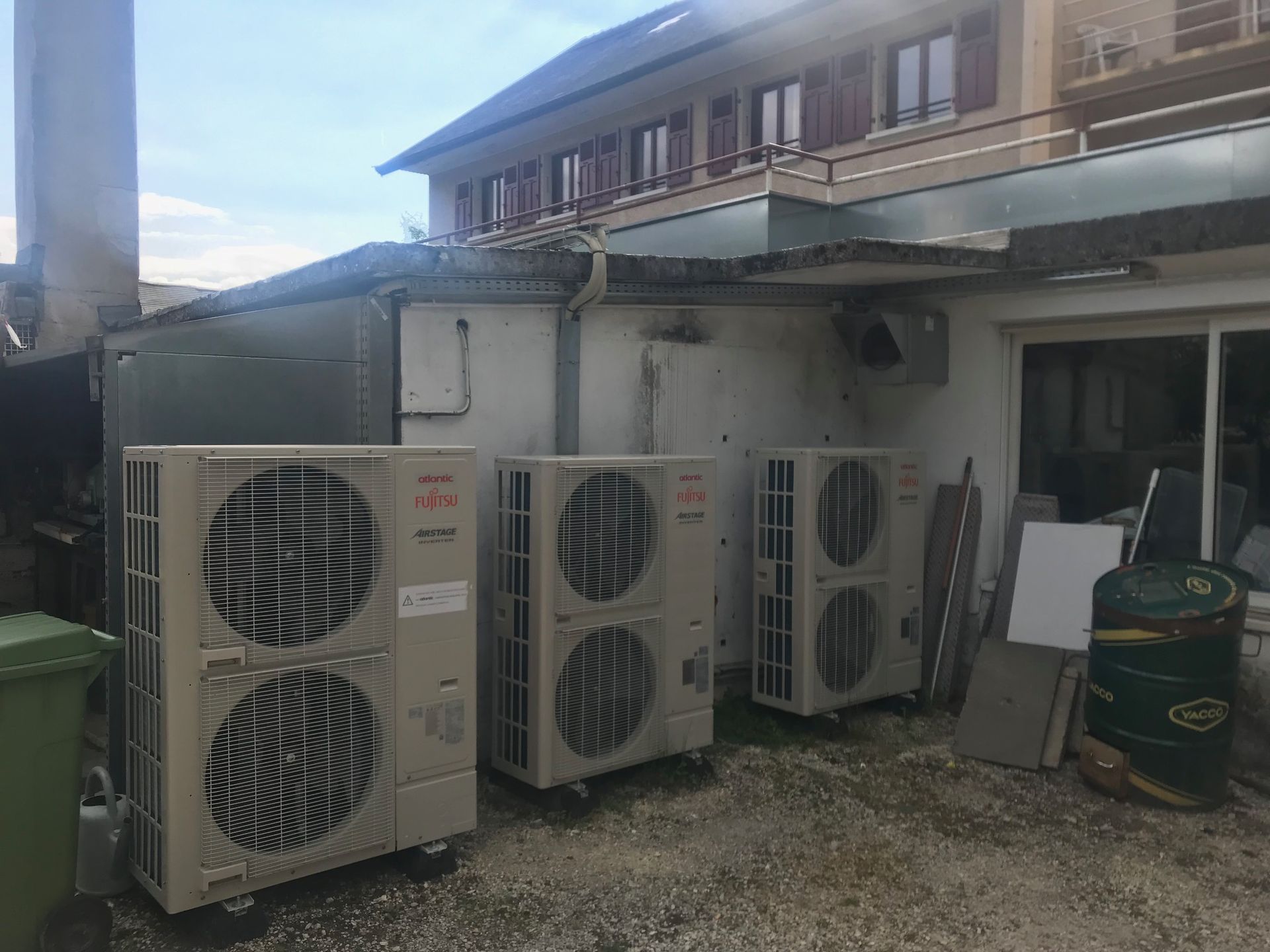 VRF de la marque ATLANTIC - climatisation et chauffage pour un hôtel