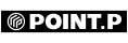 Un logo noir et blanc pour une entreprise appelée point.p.