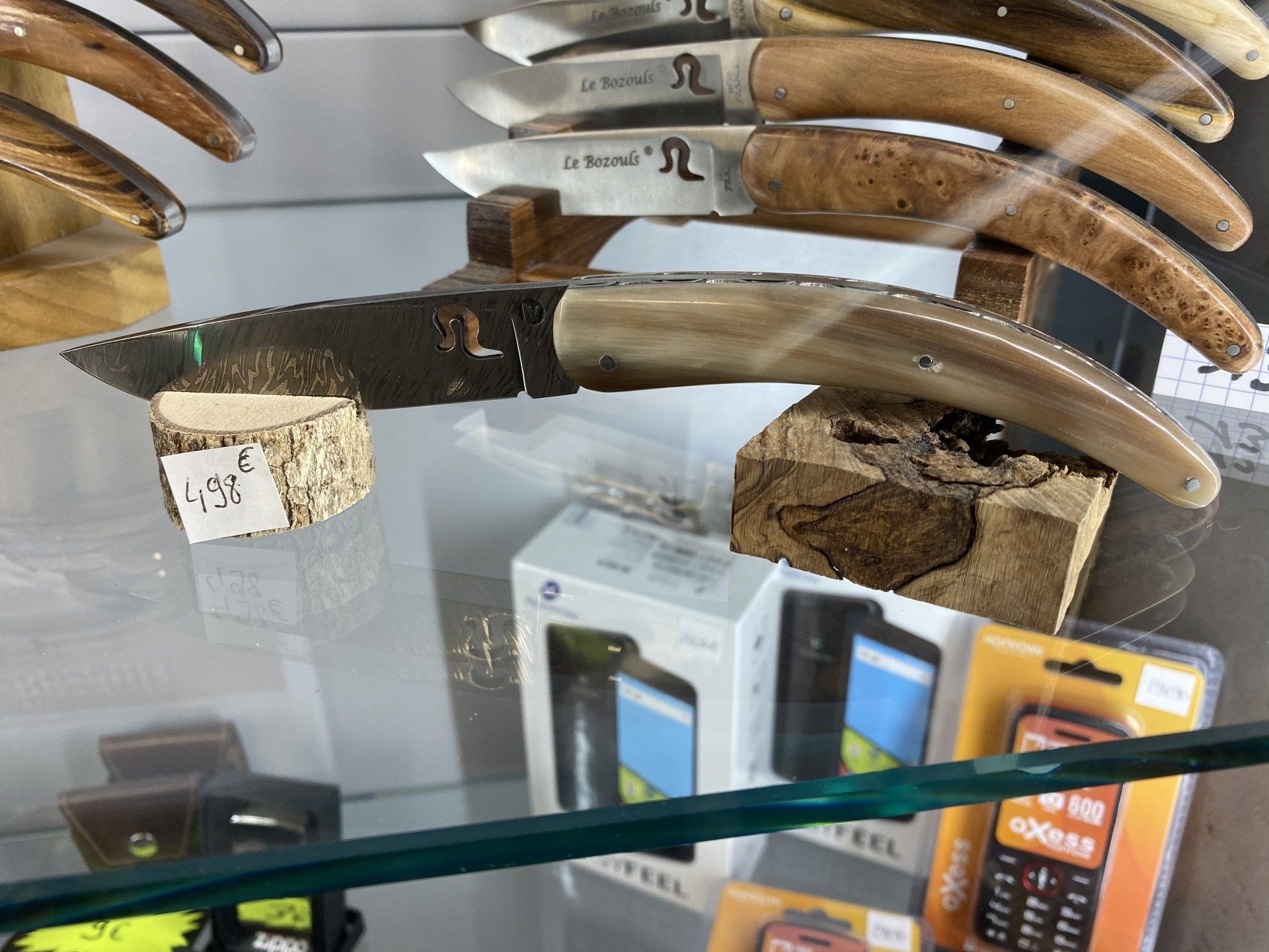 Création de couteau à Bozouls