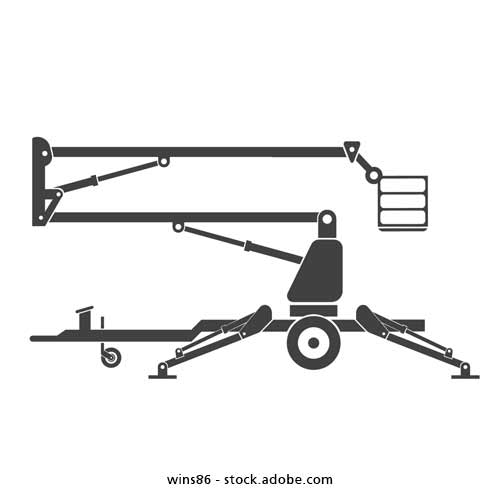 Icon Anhänger-Arbeitsbühne