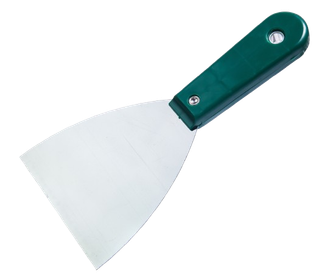 Une spatule vers le bas