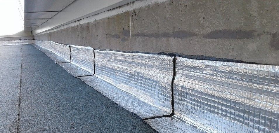 Aluminium sur un toit