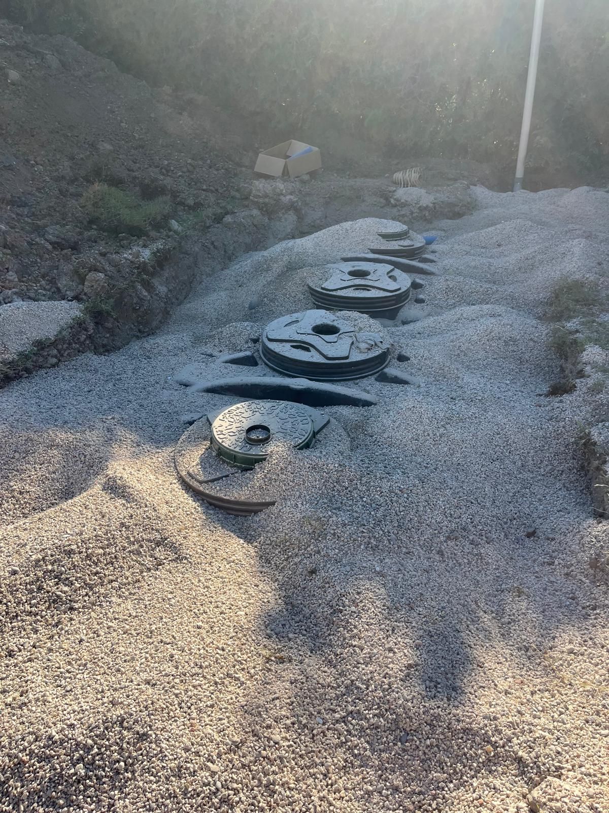 Fosse septique grise