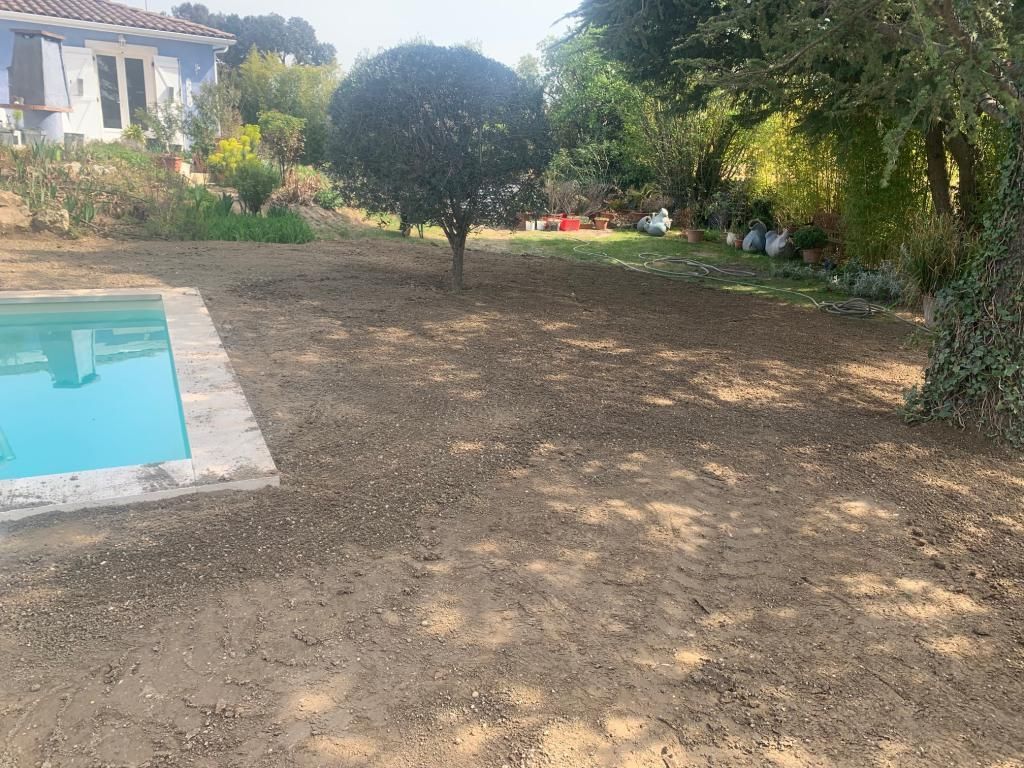 Terrassement de jardin