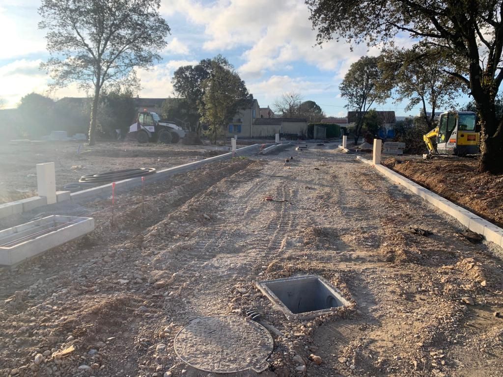 Viabilisation de terrain de copropriété