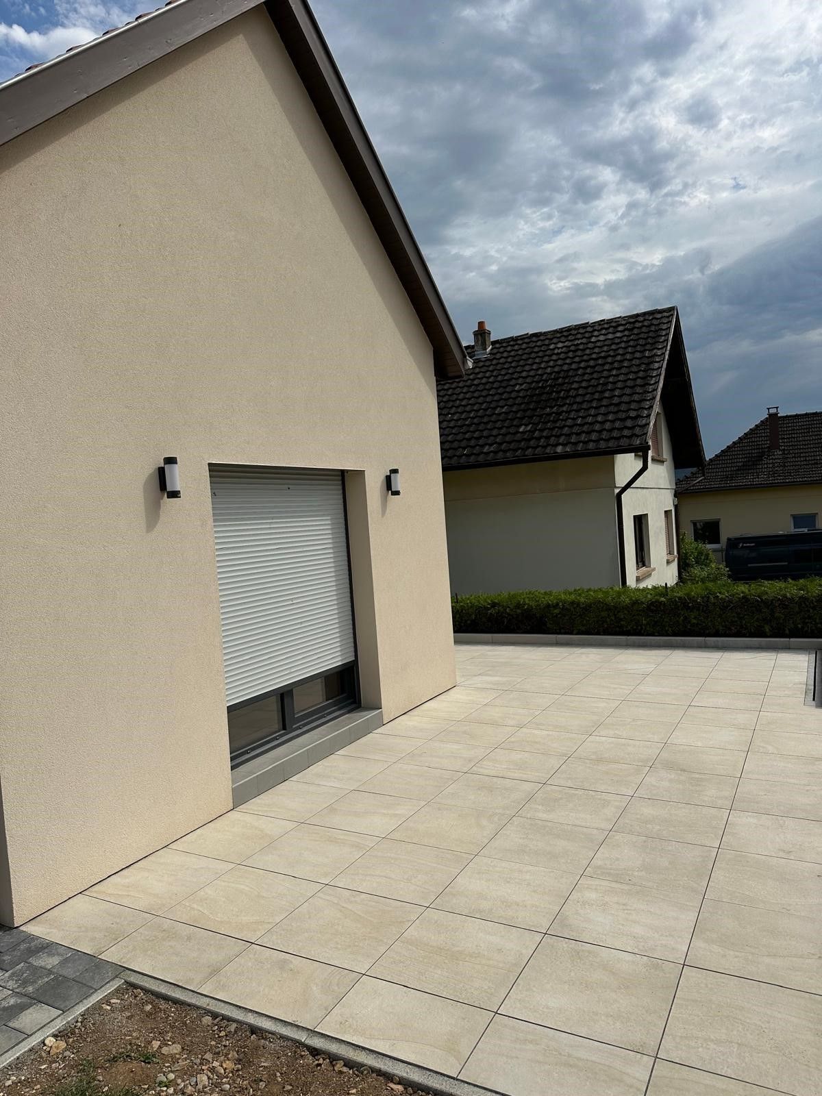 Terrasse grès cérame