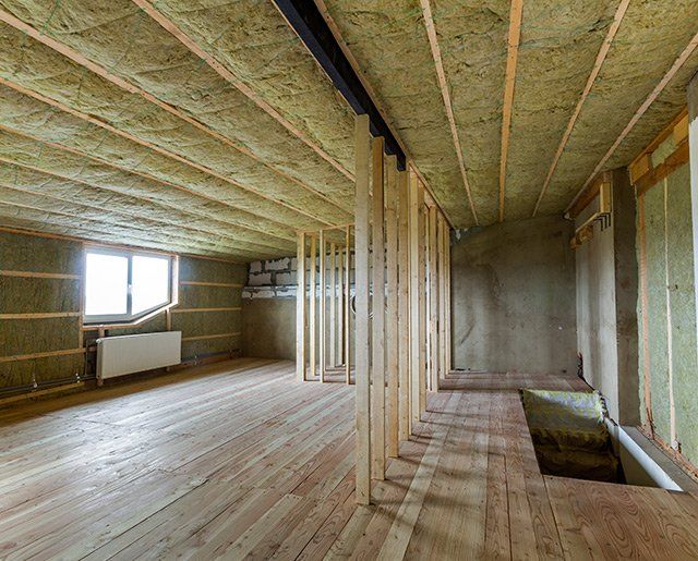 Isolation des combles avec des matériaux isolants de type laine de verre