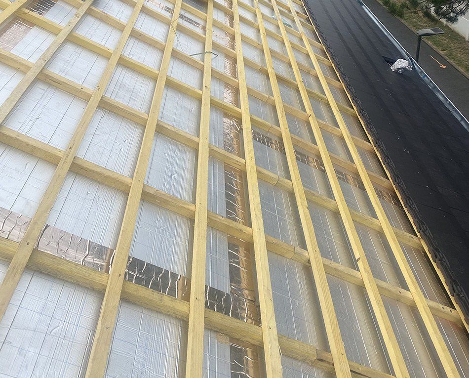 Travaux d'isolation des combles