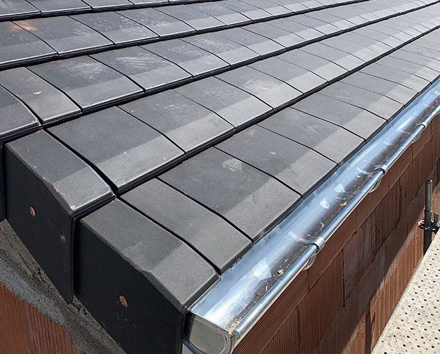 Travaux de zinguerie effectués par l'entreprise Noirot Toiture