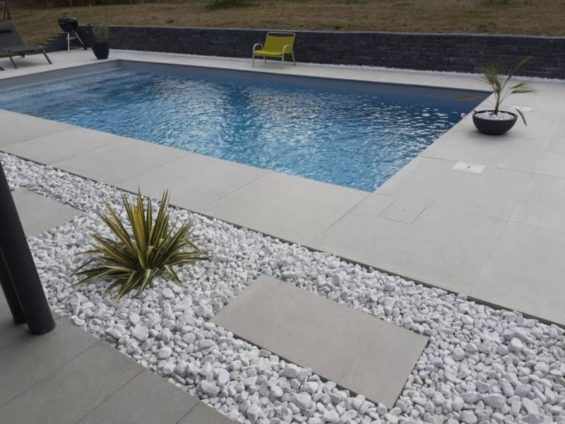 Création d'un abord de piscine